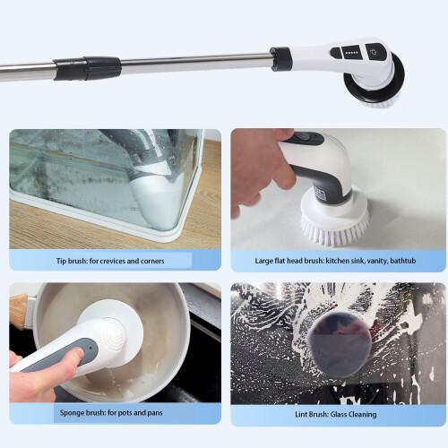 Home Cleaning Scrubber 2000mAh