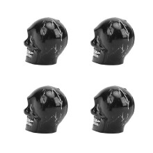 Skull Valve Caps Erosion Resistant 4Pcs