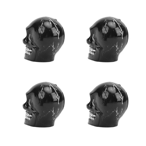 Skull Valve Caps Erosion Resistant 4Pcs
