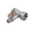 Adaptador de áGua de AlimentaçãO de 3X RO 1/2 Polegadas um 1/4 Polegadas Torneira de VáLvula de Esfera de AlimentaçãO Por Osmose Reversa Prata 3