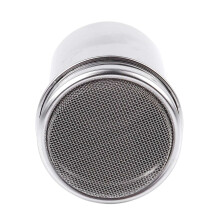 2X Silver Stainless Steel Mesh Tube Type Dusters Dusting Salt Shaker Spice Jar