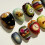 (S) Colorful Almond Press-On Nails - 10PCS Reusable 7