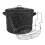 (As show, One size) 2Pcs 21.5-Quart Water Bath Canner with Jar Rack KitchenwareDoes not include pot 1