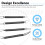 5pcs Stainless Steel Pet Water Bottle Hooks 4