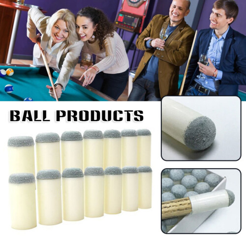 (13mm) 20 Embouts de Queue Billard, Peau 2