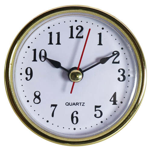 Black Arabic Numeral Wall Clock for Living Room 1