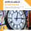 Black Arabic Numeral Wall Clock for Living Room 8