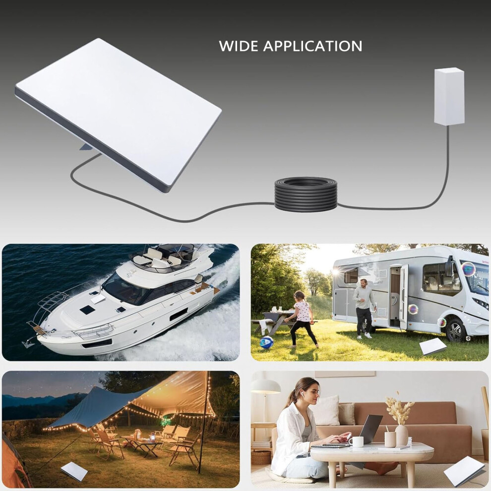 Ip68 18Awg Satellite Dc Power Extension 10M 7790334282595