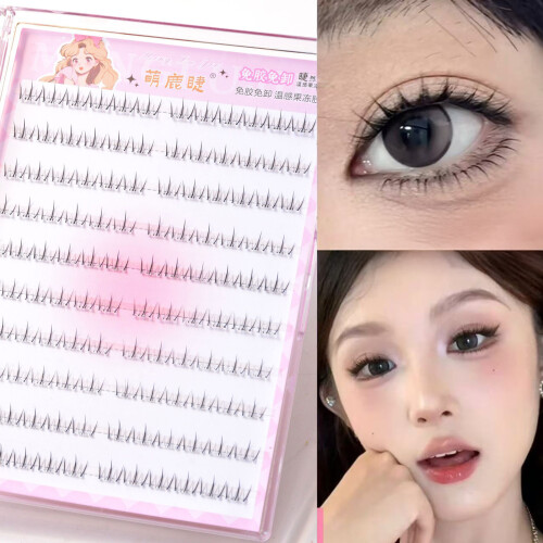 (Glue free model) Self-Adhesive Eyelash Clusters, Salon-Quality 2