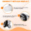 For Radiators Brass Automatic Exhaust Valve with External Thread Hydraulic Control for Bidirectional Flow DN25 Size 4