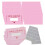 (Pink style) Love Notes Scratch Cards for Couples - 50 Chars 3