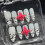 (S) 3D Flower False Nails Kit, Long Pointed DIY Design 9