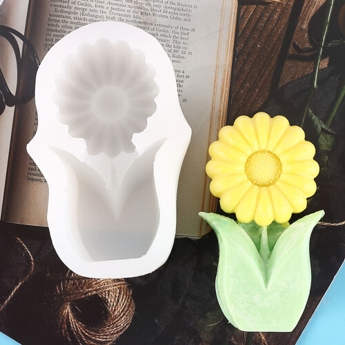 (2549) Epoxy Tulip Mold for DIY Candle & Decor 1