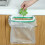 Kitchen Trash Bag Holder, Cabinet Rack, Small Garbage Bin 2