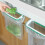 Kitchen Trash Bag Holder, Cabinet Rack, Small Garbage Bin 4