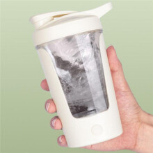 Electric Protein Mixing Cup Automatic Stirring Mug Coffee Milk Cup Portable Blender Sports Fitness 450ml B