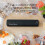 Food Vacuum Packaging Machine Household Kitchen Plastic Sealing Machine Fresh-Keeping Machine Automatic Vacuum Sealing 6