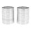 40 Pcs Circular Stainless Steel Tart Ring Tower Pie Cake Mould Baking Tools Perforated Cake Mousse Ring,8cm 3
