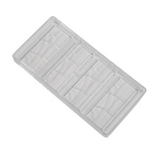 2X Candy Bar Chocolate Mold Baking Candy Stock Cake Decorating Tool Transparent Chocolate Manufacturer Polycarbonate