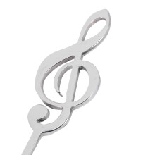 Coffee Spoons,12 Pack Cute Teaspoons Stainless Steel Staff Musical Notation Shaped (6 Music Note +6 Guitar)
