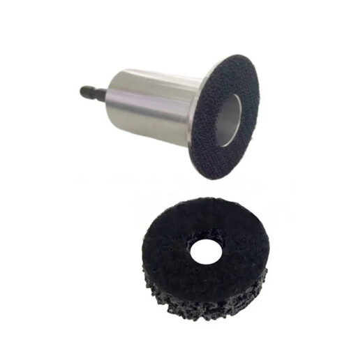 Wheel Hub Cleaning Tool,Stud Rust Removal Brush,Metal Wheel Stud Cleaner - Quick Rust Removal for Lug Studs and Rotor