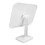 Supporto per libri regolabile bianco con clip 12.0x12.0cm 14