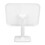 Supporto per libri regolabile bianco con clip 12.0x12.0cm 16