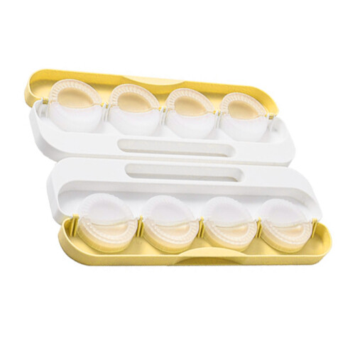 Authentic Dumpling Maker With Multi Use Functionality, Ravioli Press Mold In PP Material Time Saving Compact Design For Everyday Use 2