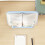 Supporto per libri regolabile blu con clip per pagine 12x12cm 8