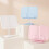Supporto per libri regolabile blu con clip per pagine 12x12cm 9