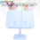 Supporto per libri regolabile blu con clip per pagine 12x12cm 11