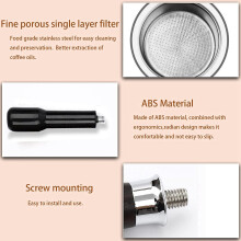 2X 54mm Bottomless Portafilter for Barista Express BES870XL BES870BSXL BES878BSS BES880BSS BES840XL and More B