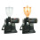2PCS Coffee Grinder Part Hopper for Xeoleo N600 Machine,Prevent Jump Function,Coffee Bean Box, Transparent & Yellow 3