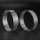 18X Circular Stainless Steel Porous Tart  Bottom  Pie Cake Mould Baking Tools, 8cm 8