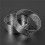 30Pcs Round Dessert Stainless Steel Perforated Fruit Pie Quiche Cake Mousse Mold Kitchen Baking Mold 6cm 10