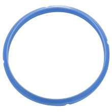Silicone Sealing Ring for Pressure Cooker Pot Accessories, Red, and Common Transparent White, Pack of 12