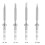 Pencil Soldering Iron Tips Replacement for Pinecil Micro-Type Soldering Iron, PTS200/TS100 Portable Solder Pen Tool 2