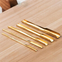 5Pcs/Set Practical Brass Clay Hole Cutters Wear Resistant Ceramic Punch Tools Slotting Sculpting Set for Pottery Carving