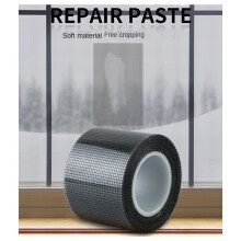 Window Mosquito Net Repair Tape, Self-Adhesive Window Screen Repair Sheet,Gray