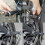 Motorcycles Hex Axle Tool Steady Hex Bit Socket Set Black Spindle Socket Adapter Tool 12/14/17/19/22/24mm with Gloves 3