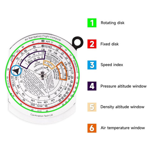 E6B Metal Flight Computer,Aviation Aluminum Flight Computer,Aviation  Calculator Standard Flight Training B 2