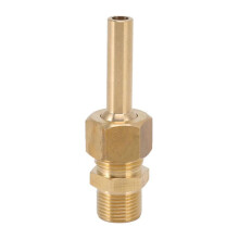 4 Pcs Direct Jet Copper Water Fountain Nozzle, Fountain Parts Heads for Water Landscape Effect G1/2