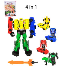 Transformers Toys Autobot Team Combiner Pack 4 In 1 Figure Gift Boy Present Set