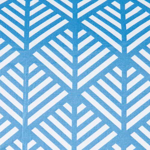 Trespass (EACH, Blue Chevron Print) Trespass Compact Tri Fold Automatic Umbrella 1