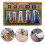 Kit Fabricantes Fita Viés de 5 Tamanhos 1/4 Polegadas 3/8 Polegadas 1/2 Polegadas 3/4 Polegadas 1 Polegada Kit Ferramentas Quilting Faça Você Mesmo 3