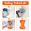 Leaf Blower Wall Holder Hanger Handheld Blower Rack Garage Organization Storage Suitable for Most Blower 2 Set 7