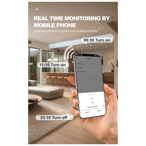 1P Tuya App Wifi Circuit Breaker Interruptor  Life Timer Voice Remote Control Automatic Intelligent