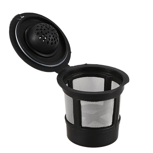 Reusable Single Cup for  Solo Filter Pod  Coffee Stainless Mesh Black Pattern:3 Pc 2