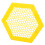 3D Printed Floating Bee Island Acrylic Waterer for Outdoors, Yellow 6