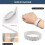 15 Piece Ring Mandrel Set, Ring Size Measuring Tool, Ring Making Kit with Plastic Ring Sizer, Ring Making Tool 5